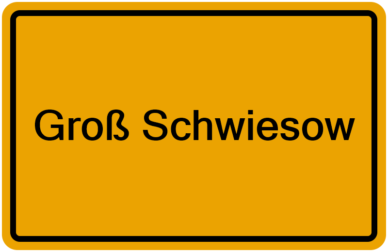 Handelsregisterauszug Groß Schwiesow